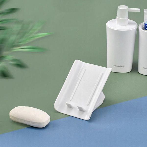 

pcs plastic soap stand portable sponge drain box plate tray holder rack storage case shelf bathroom kitchen accessories dishes