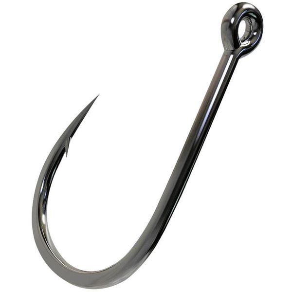 

500pcs strong carbon steel saltwater freshwater sharp fishing circlejig hooks high catfish hook suit size 3# to 12#