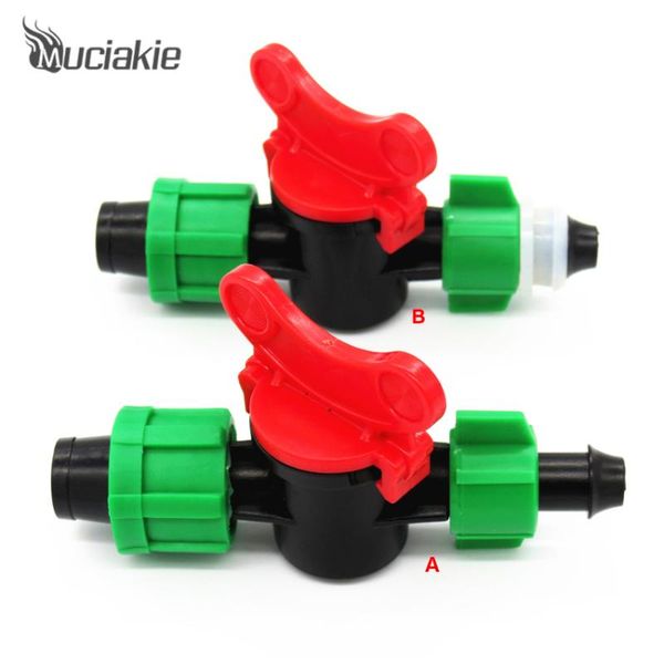 

watering equipments muciakie good switch valve connector for connecting 5/8" drip tape & 8mm or 15mm pe pvc hose coupling pipe garden i