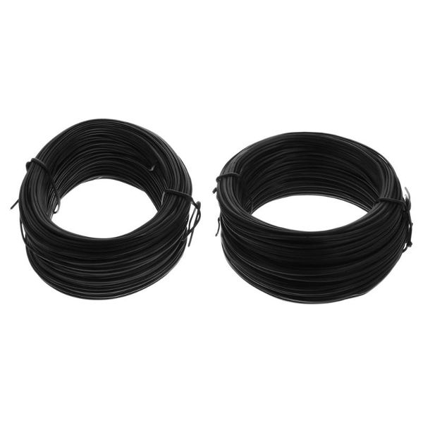 

2pcs flexible cable fixing tie durable plant bundle wire gardening support tool gift wrap