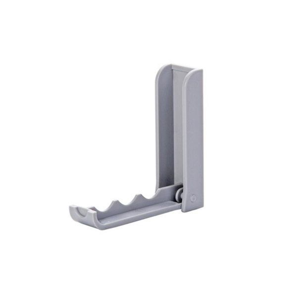 

hooks & rails creative foldable door back space saving clothes hanger hook rack for bathroom bedroom strong wear-resistant