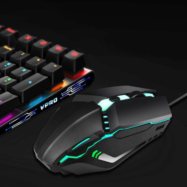 

mice gaming mouse buttons rgb led laser wired high precision pc gamer mechanical define the game usb 1600dpi