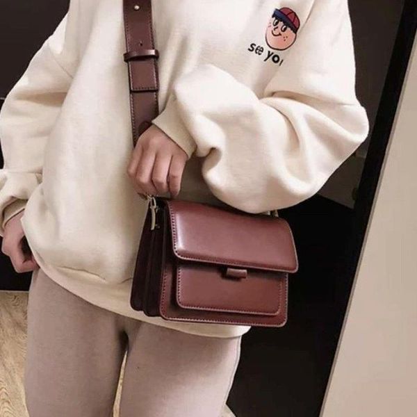 

evening bags women's bag leather single shoulder messenger
