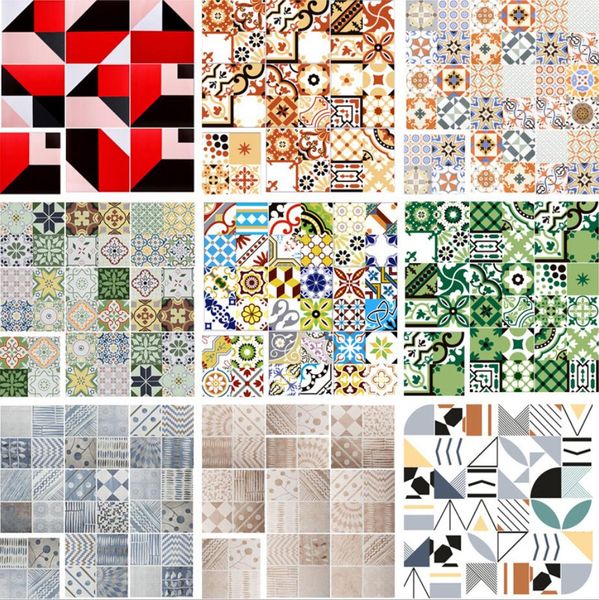 

300mm wall and floor tiles anti skid wear-resistant color retro ceramic tile for bathroom kitchen balcony
