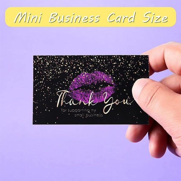 

gift wrap 1 pack 50pcs thank you for supporting small business card thanks greeting appreciation cardstock sellers