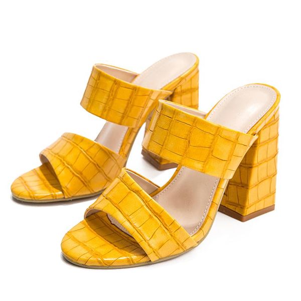 

sandals women women's slippers female shoes ladies summer peep toe 11cm heel outdoor casual black