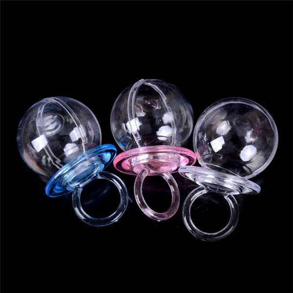 

gift wrap creative clear fillable pacifier shape bottles baby shower candy box