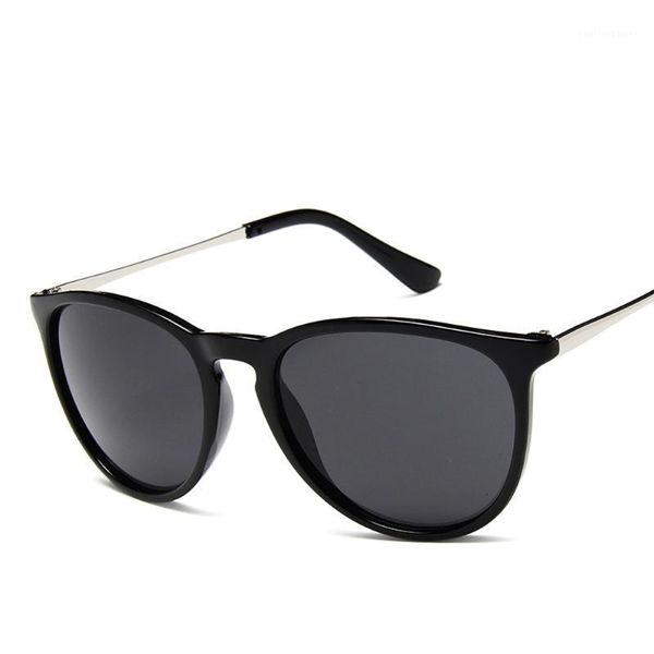 

sunglasses vintage cat eye women brand designer mirrored sun glasses 2022, White;black