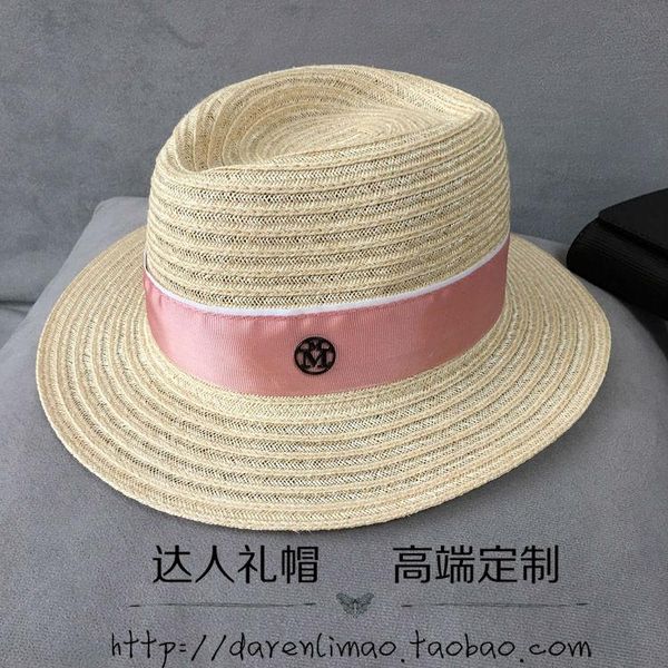 

the straw hat little hearts short summer eaves linen is prevented bask in han edition leisure sweet girl wide brim hats, Blue;gray