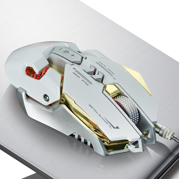 

mice wired rgb gaming mouse 6/11/7programmable buttons 3200 dpi adjustable with fire button lapcomputer pro gamer