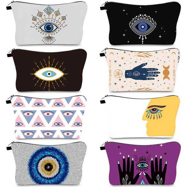 

cosmetic bags canvas washable portable printed korean storage bag multifunctional