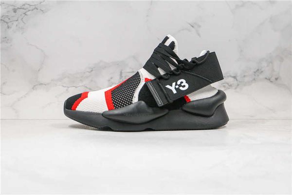 

mens kaiwa designer boots for girls sneakers kusari ii fashion y3 women trendy lady y-3 casual trainers size 36-45 d0809 shoes, Black