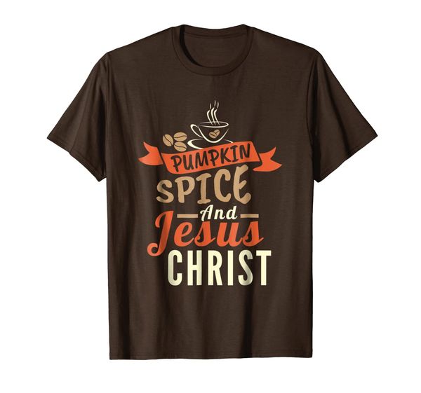 

Pumpkin Spice and Jesus Christ Shirt Coffee Christian Faith, Mainly pictures