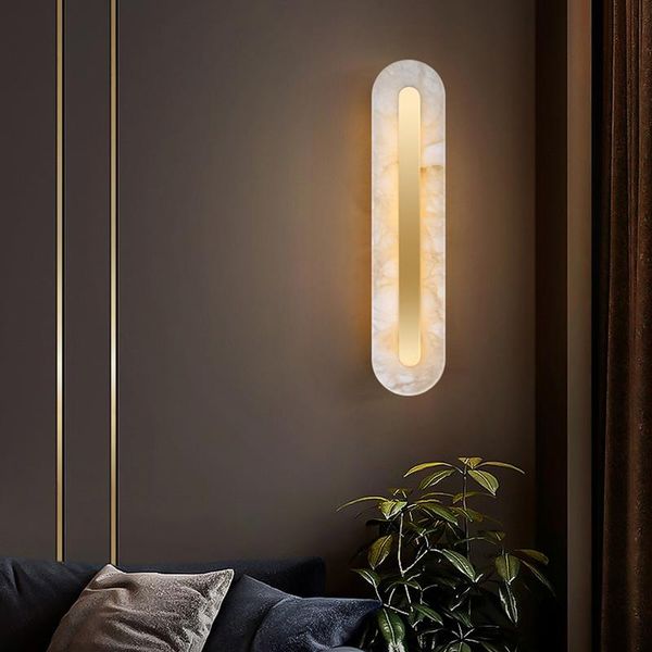

wall lamps fkl chinese style copper gold lamp living room background simple aisle bedroom bedside marble