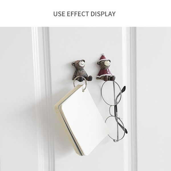 

hooks & rails cute cartoon wall key hook bedroom kitchen interior small objects viscose decorative for home ef
