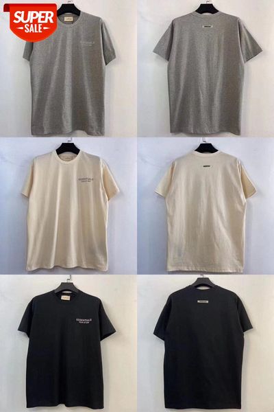 

fear of god fog oversized version hip-hop european and american high street basic short-sleeved t-shirt #cf8k, White;black