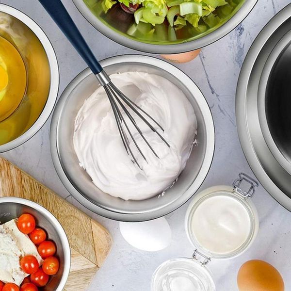 

thickening breaking-proof easy to wash double layer stainless steel rice bowl heat insulation and anti scald bowls