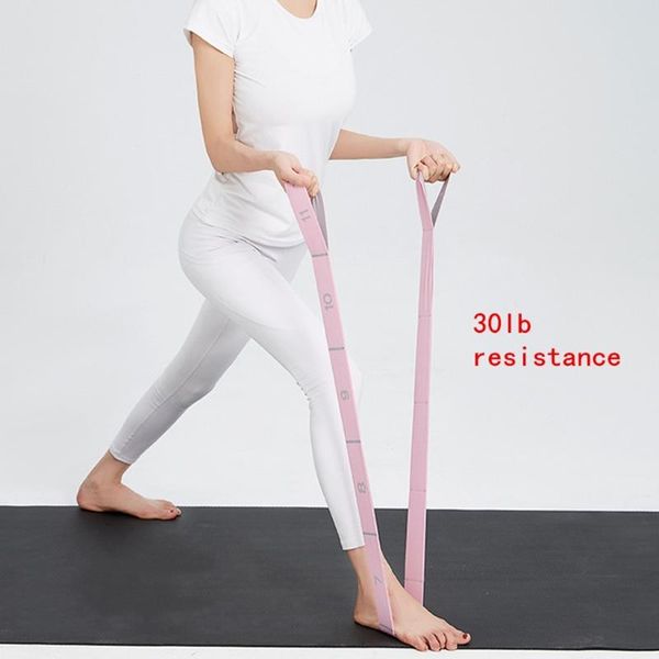

yoga pull strap belt elastic latin dance stretching band loop pilates gym fitness exercise resistance bands