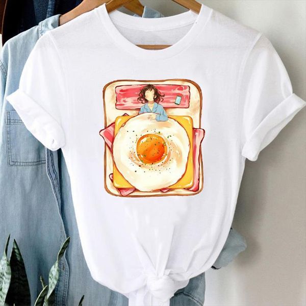 

and women cartoon 90s men fashion girl watercolor trend summer short sleeve graphic lady print tee shirt, White;black