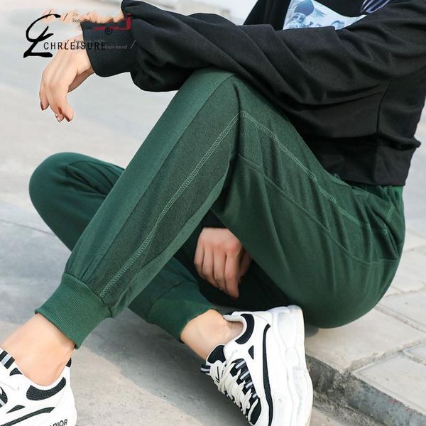 

women's pants & capris loose side striped sweatpants women casual streetwear for summer high waist femme pencil, Black;white