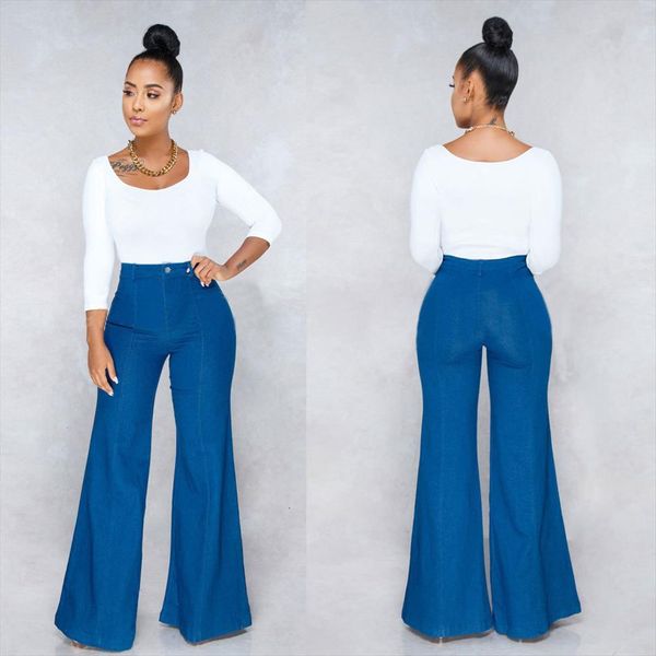 

jeans high waist clothes womens capri wide leg denim clothing blue streetwear vintage fashion harajuku straight pants, Black;white