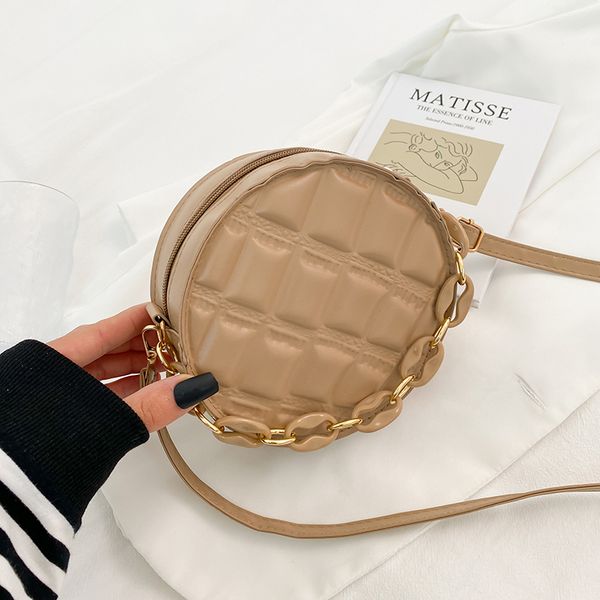 

female bags 2021 new high-end sense bucket bag fashion messenger bag retro single women handbags with box