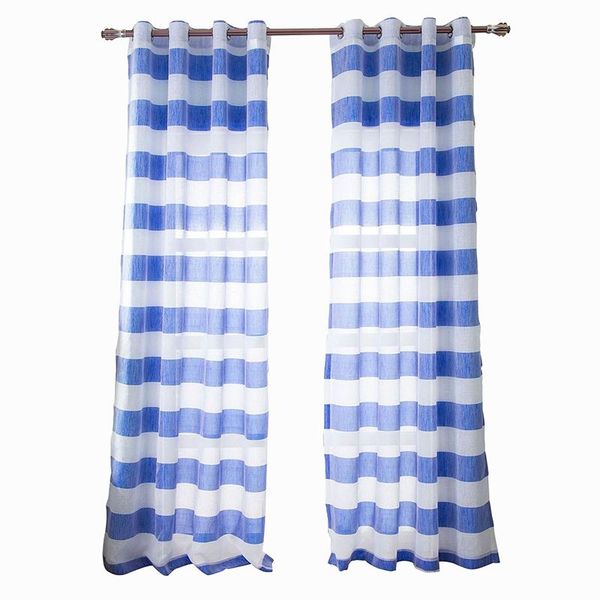 

curtain & drapes 6 size modern minimalist light-transmitting curtains gray striped black-out for and bedroom room living
