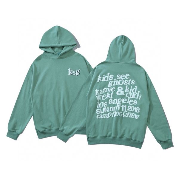 

foaming letter print hoodies sweatshirts men womens novelty fleece hoodie designer sweatshirt hip hop, Black