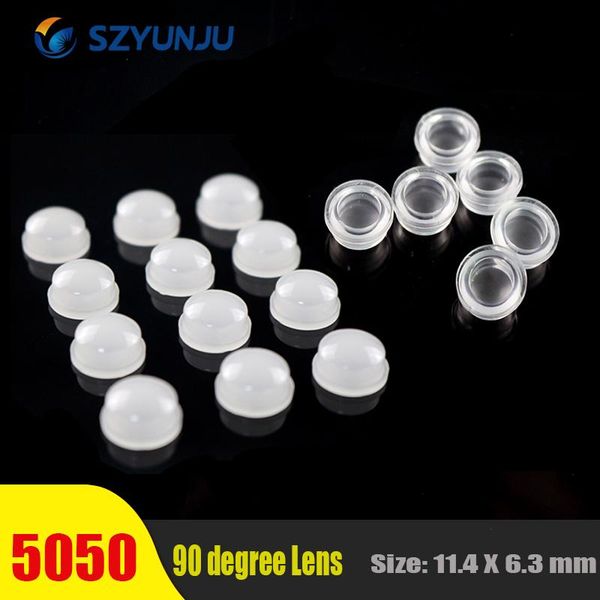 

light beads led lens reflector collimator for smd 90 degree 11x6mm convex optical