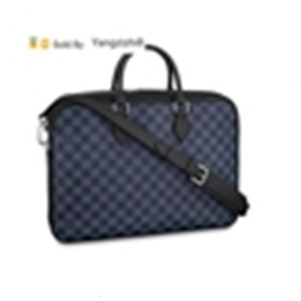 

yangzizhi8 mm dandy n44000 men messenger bags shoulder belt bag totes portfolio briefcases duffle luggage, Black;red