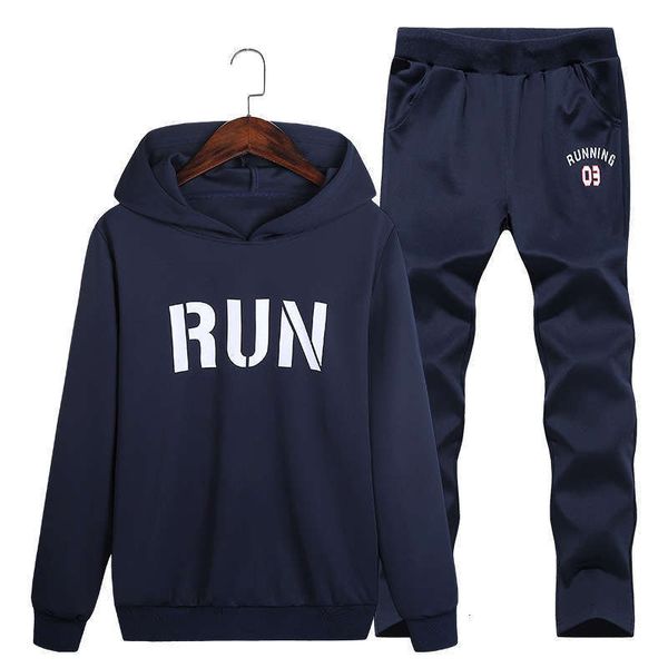 

casual tracksuits trend men's sportswear suit winter, Gray