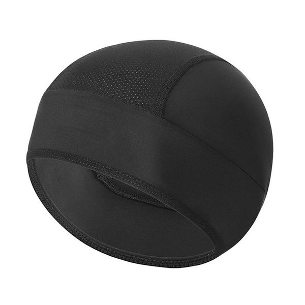

cycling caps & masks 1pcs men women quick-dry helmet hat summer ice silk hood windproof cover breathable climbing hiking, Black