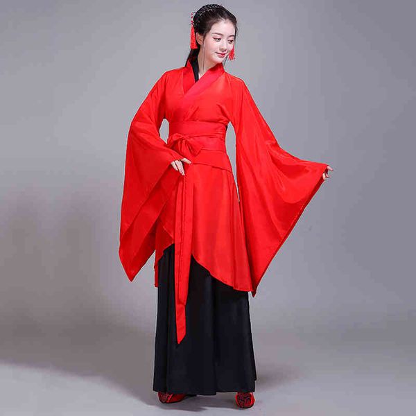 

ancient traditional chinese folk dance costume costumes long hanfu lion china clothing woman year, Black;red