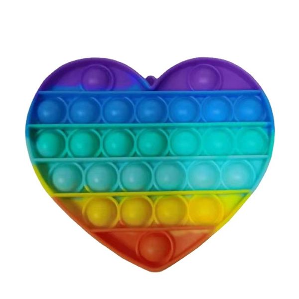 

the pioneer of deratization silicone rainbow square color dinosaur children's thinking training decompression toy