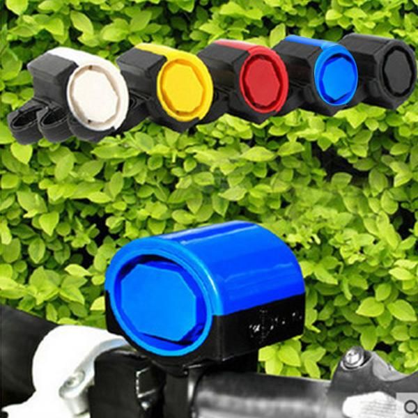 

bike horns loud electronic horn cycling bicycle handlebar ring bell with battery puz777