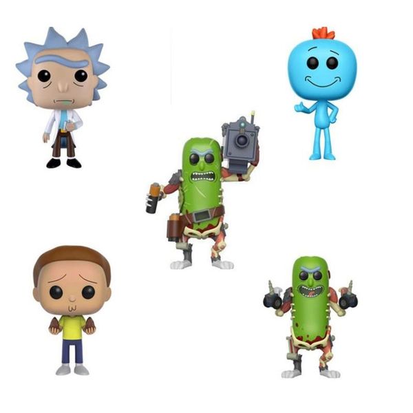 

funko pop rick and morty sour cucumber doll hand-made model ornaments