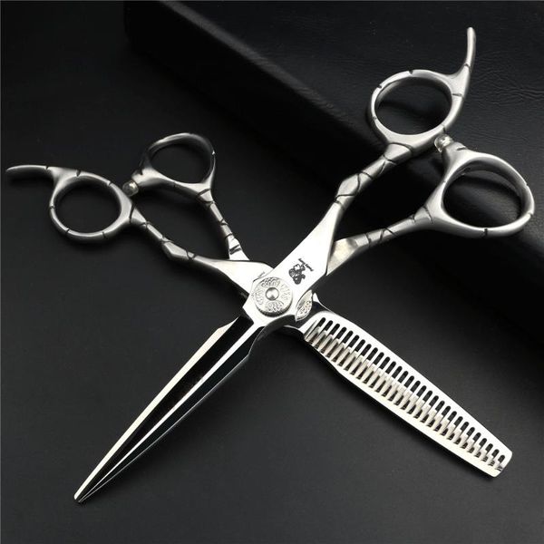 

hair scissors 6.0 senior crocodile texture salon styling hairdressing tools professional cutting 440c steel