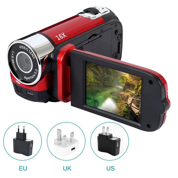 

video record clear night vision professional anti-shake shooting dvr digital camera led light high definition portable cameras