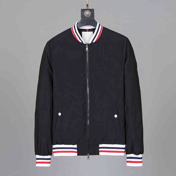 

men's down & parkas mens designer jackets france brand bomber jacket outerwear baseball uniform fashion hombre casual street coats wriu, Black