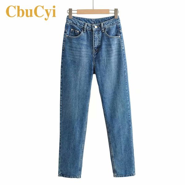 

jeans autumn woman high waist trousers vintage streetwear mom jeans women cotton denim pants jean femme pantalone vaqueros mujer, Blue