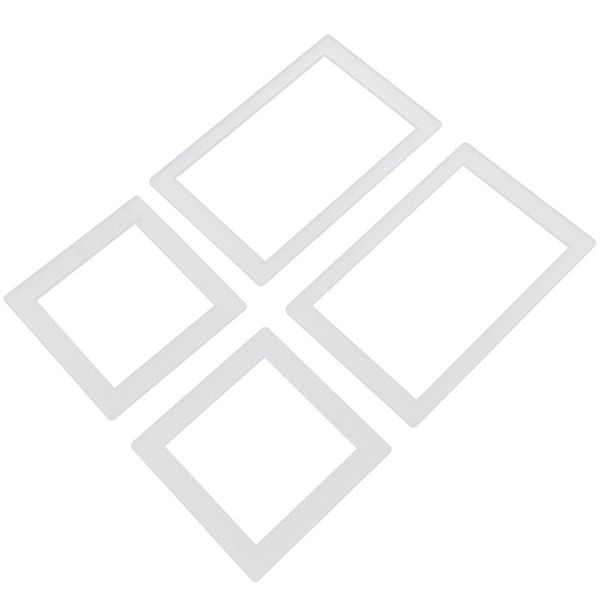 

wall stickers 4pcs socket surround finger acrylic plate panel attachment