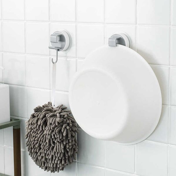 

bathroom multifunctional washbasin hook kitchen bathroom tracels suction cup plastic strong paste double nail free