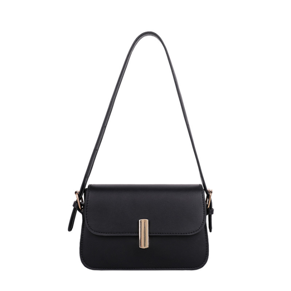 

evening bags women's bag pu leather underarm fashion simple solid color crossbody handbags ladies one-shoulder saddle