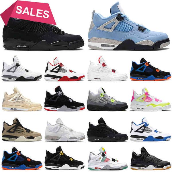 

{lightweight}r 4s men basketball shoes 4 university blue taupe haze black cat cement neon women mens trainers sports sneakers wholesale