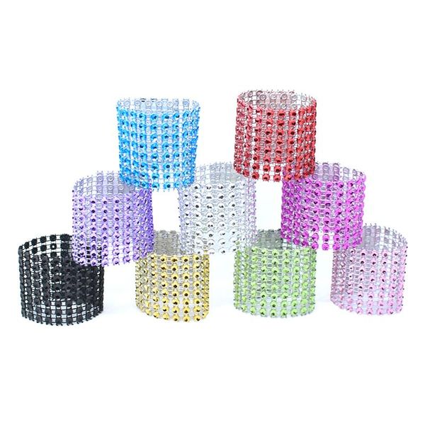 

10pcs napkin ring chairs buckle wedding decoration crafts bows holder rings
