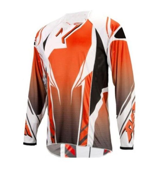 

2021 cross-country motorcycle racing suit mountain bike riding jersey long-sleeved t-shirt