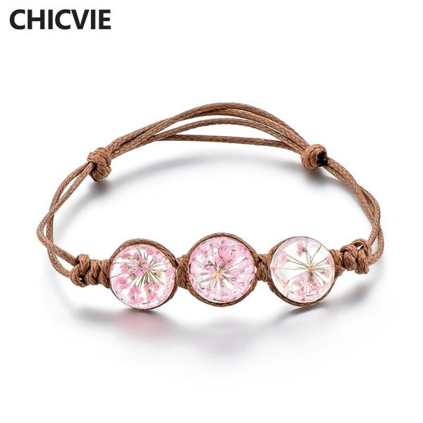 

charm bracelets chicvie pu leather bracelet women & bangles braided femme vintage boho bijoux ethnic jewelry sbr170053, Golden;silver