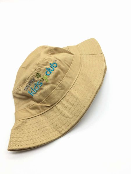 

embroidered fisherman's hat children's spring summer autumn thin basin sunscreen hat baby, Yellow