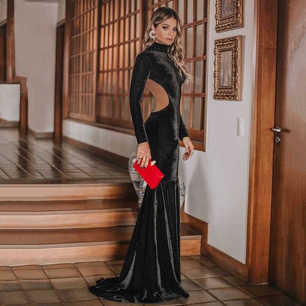 

luxury party evening dress solid color slim long sleeve buttock mop, White;pink