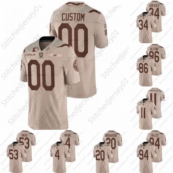 

custom army black knights jersey ncaa college football custom mens women youth 94 cole talley 82 alejandro villanueva 53 arik smith